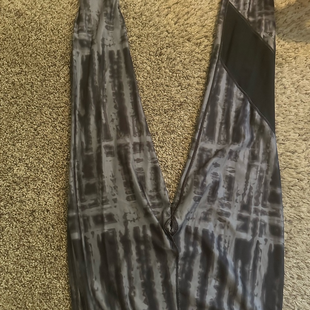 Under Armour Black and Gray Athletic Top